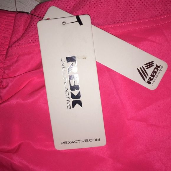 NWT RBX Athletic Shorts Built in Compression Size Large Moisture Wicking - Picture 9 of 9